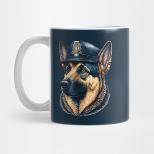 Authoritative Alsation Mug